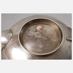 Silber Teekanne Art déco