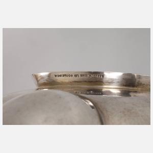 Silber Teekanne Art déco