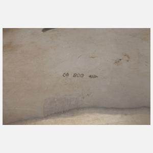 Silberschale Art déco