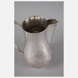 Silberkanne Art déco