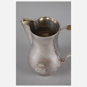 Silberkanne Art déco