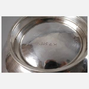 Silberkanne Art déco