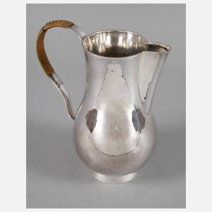 Silberkanne Art déco