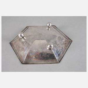 Silberschale Art déco