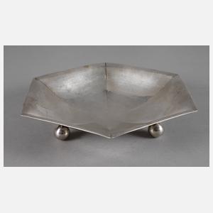 Silberschale Art déco