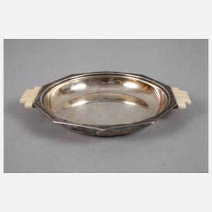 Silberschale Art déco
