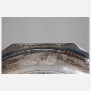 Silberschale Art déco