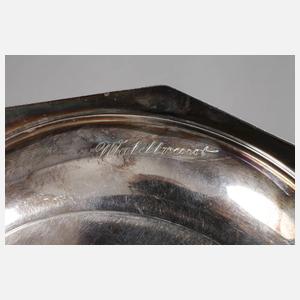 Silberschale Art déco