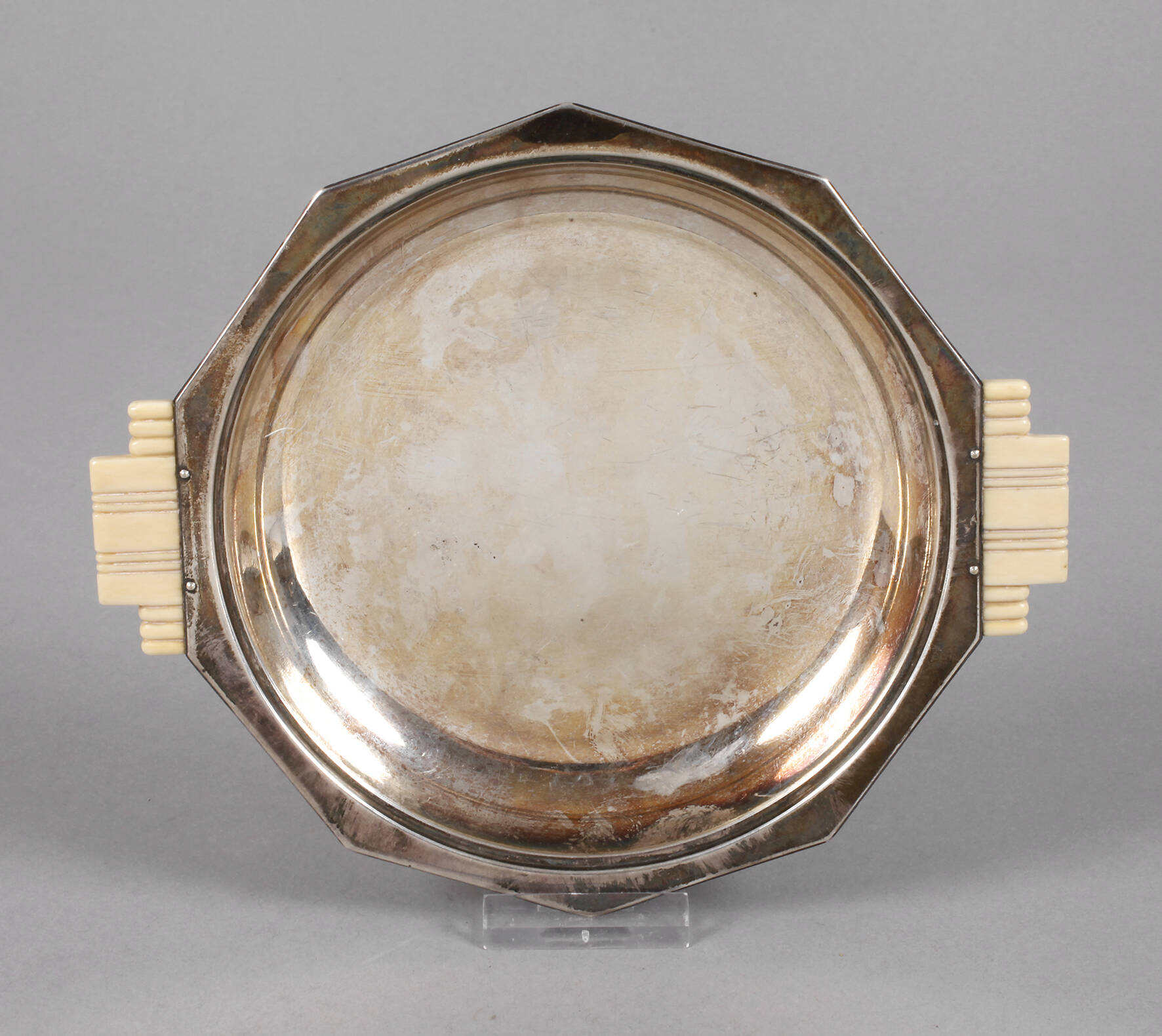 Silberschale Art déco