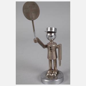 Zwei Figuren in Bauhaus-Manier