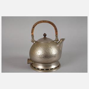 Peter Behrens drei Teekannen und ein Samowar