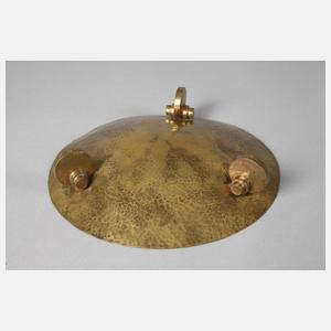 Messingschale Art déco