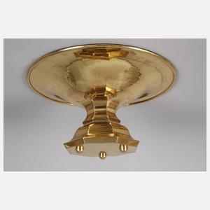 Messingschale Art déco