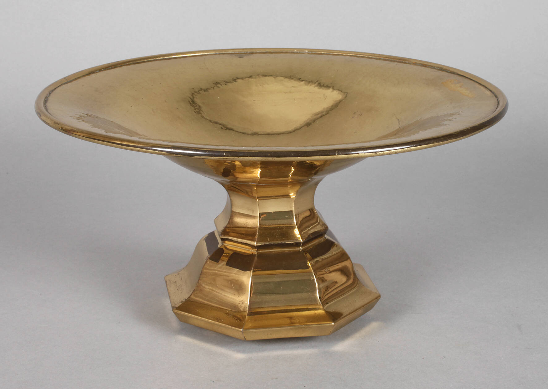 Messingschale Art déco