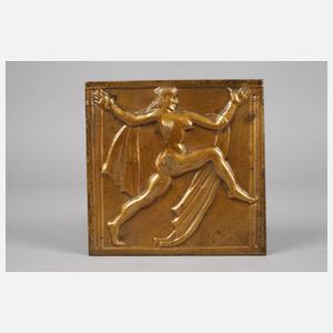 Paar Wandplaketten Art déco