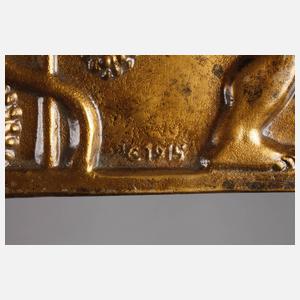 Paar Wandplaketten Art déco