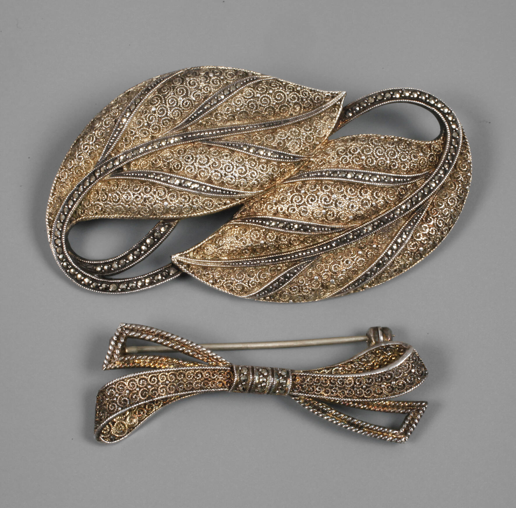 Theodor Fahrner zwei Broschen