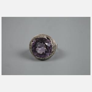 Theodor Fahrner Damenring mit Amethyst