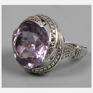 Theodor Fahrner Damenring mit Amethyst