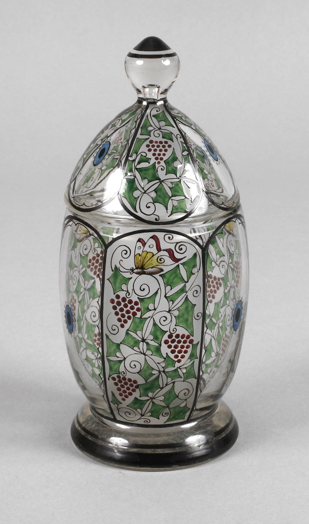 Steinschönau Deckeldose