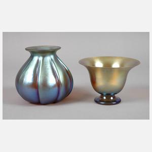 WMF Schale und Vase Myraglas