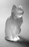 René Lalique sitzende Katze
