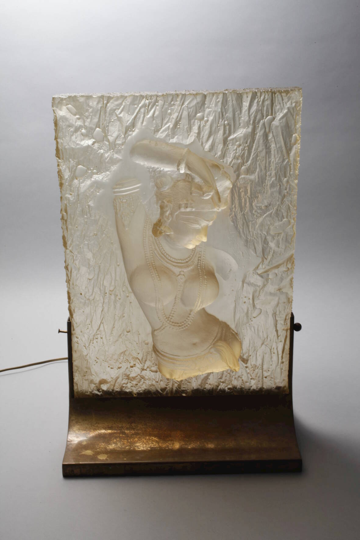 Hinterleuchtetes Relief