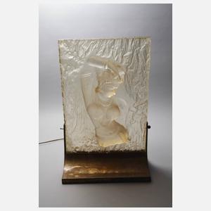 Hinterleuchtetes Relief