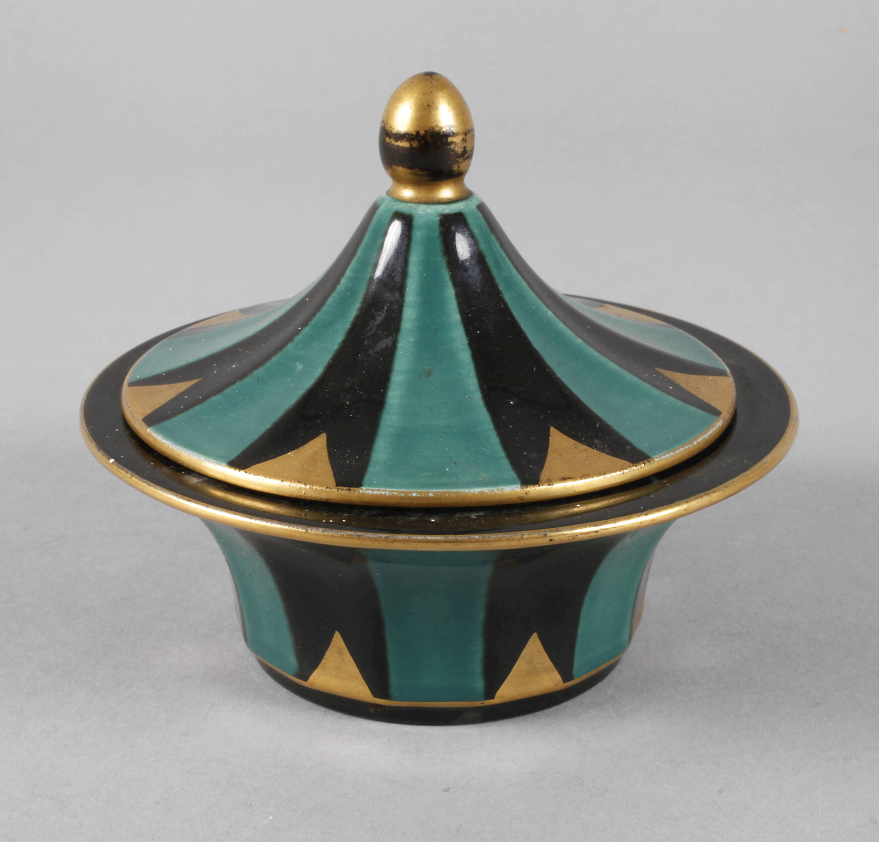 Wächtersbach Deckeldose Art déco