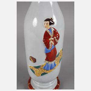 Fraureuth Lampenfuß mit Geishamotiv