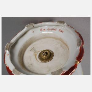 Fraureuth Lampenfuß mit Geishamotiv