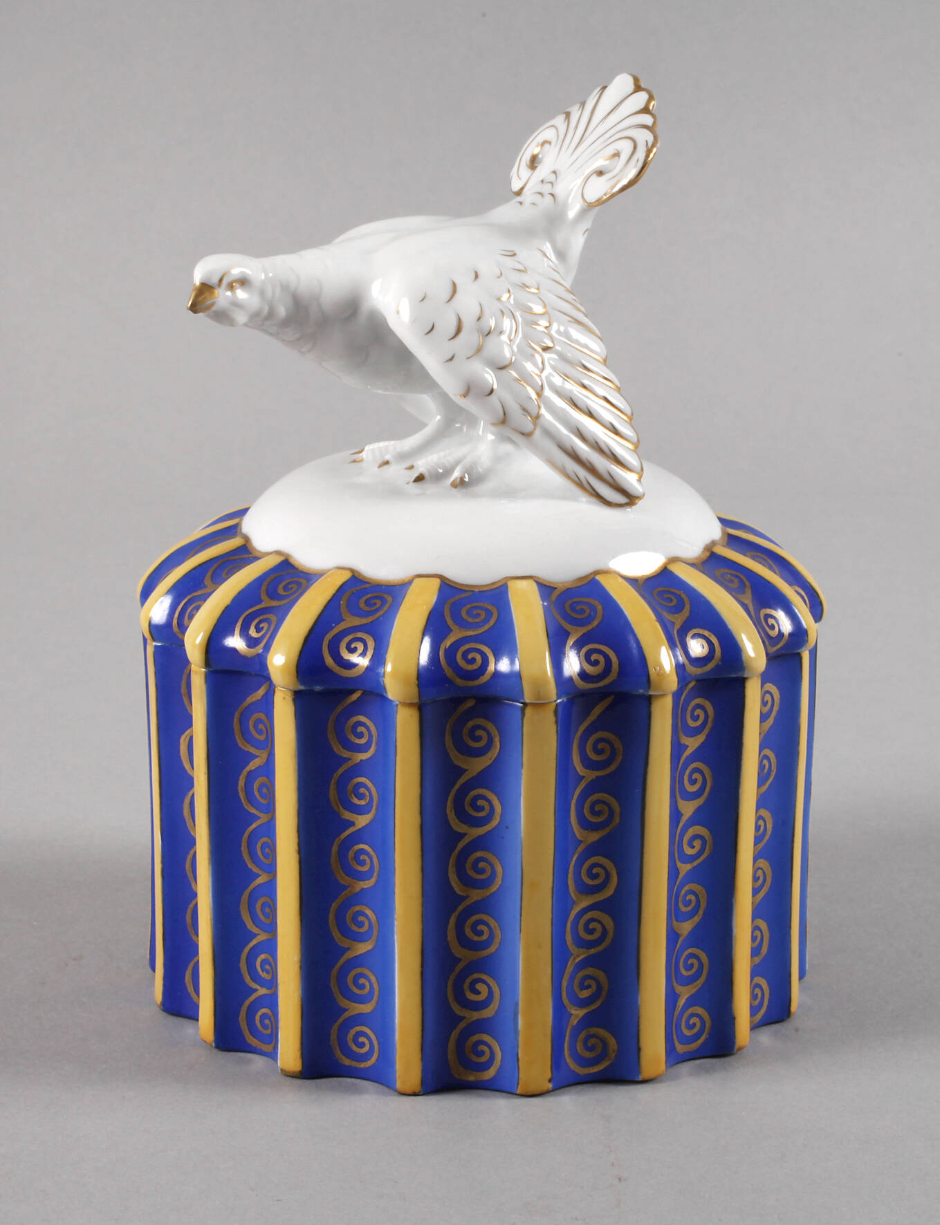 Fraureuth "Dose mit Birkhahn"