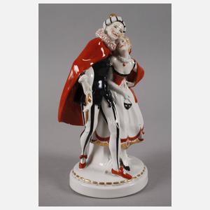 Hertwig & Co. Katzhütte Harlekin und Columbine