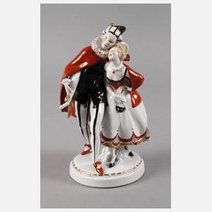 Hertwig & Co. Katzhütte Harlekin und Columbine