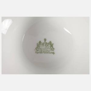 Tettau Deckelvase Art déco