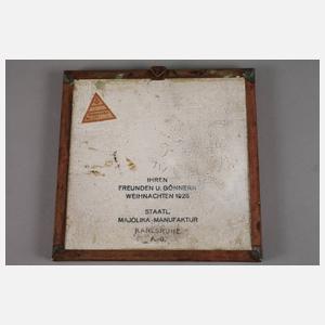 Karlsruhe Bildplatte Max Laeuger