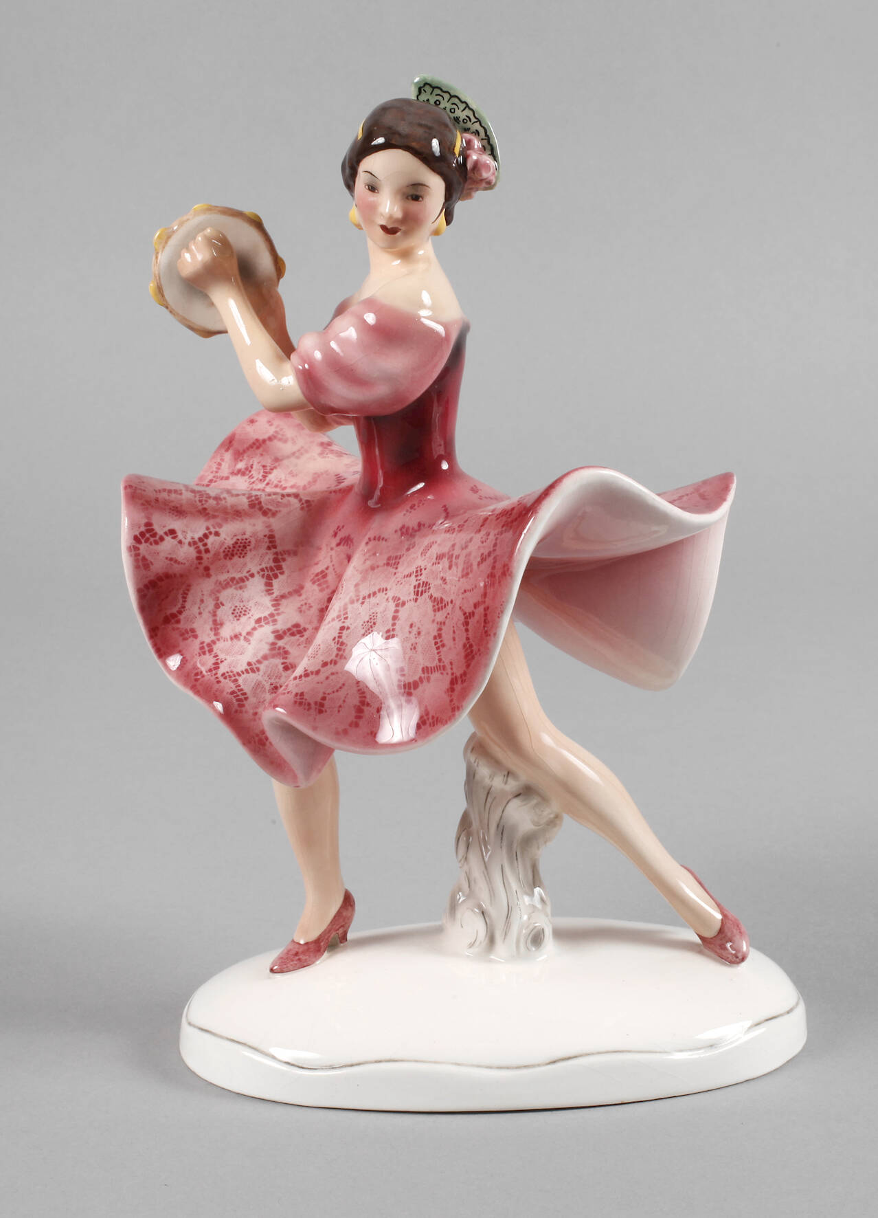 Goldscheider Wien Spanische Tänzerin