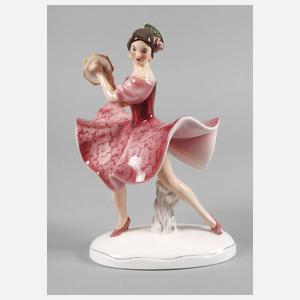 Goldscheider Wien Spanische Tänzerin