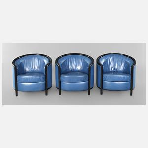 Drei Clubsessel
