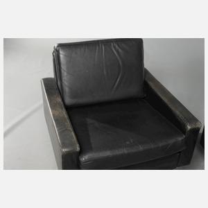 Paar Ledersessel "Conseta"