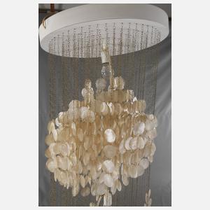 Große Deckenlampe Verner Panton