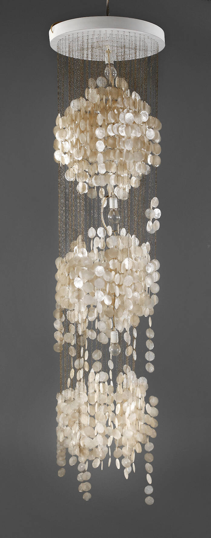 Große Deckenlampe Verner Panton