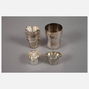 Wilhelm Wagenfeld Konvolut Hotelsilber