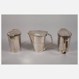 Wilhelm Wagenfeld Konvolut Hotelsilber