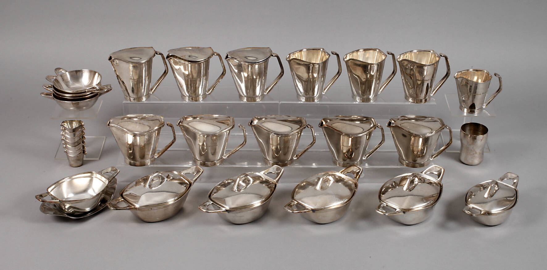 Wilhelm Wagenfeld Konvolut Hotelsilber