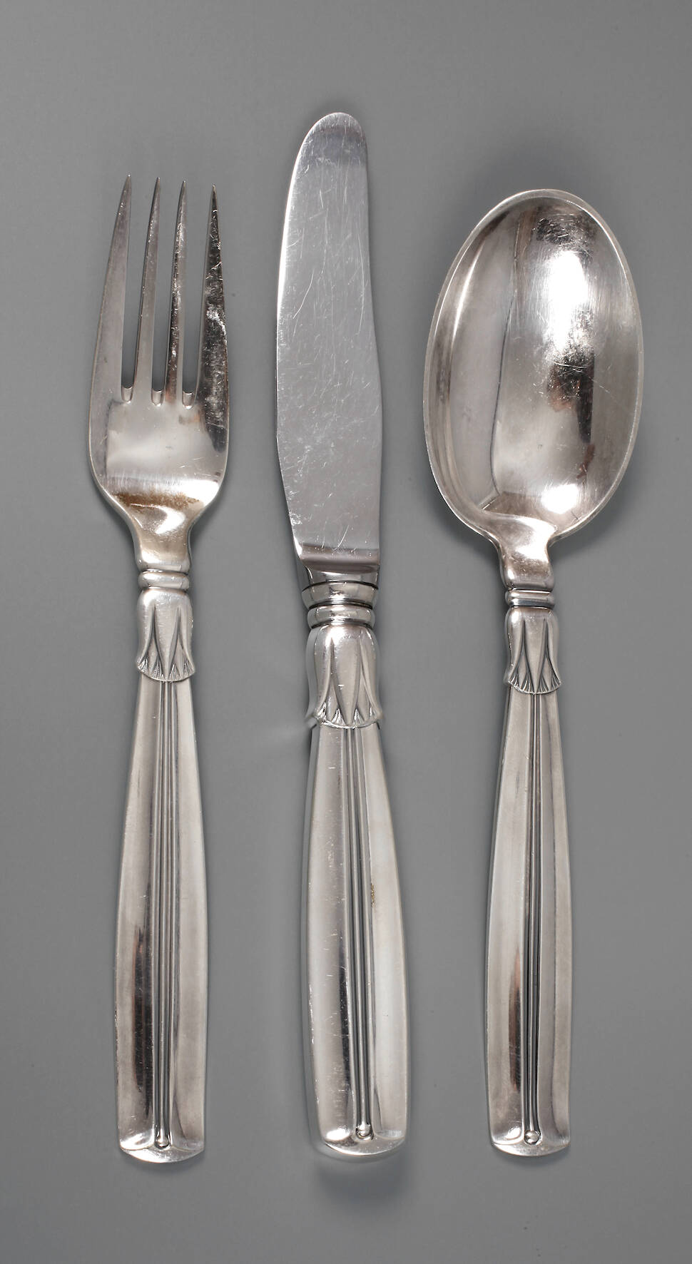 Dänemark Besteckset Silber