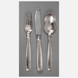 Dänemark Besteckset Silber
