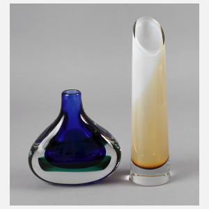 Murano zwei Vasen