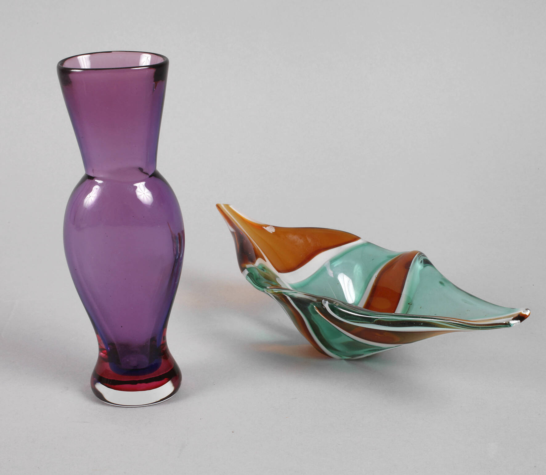 Cenedese Schale und Vase