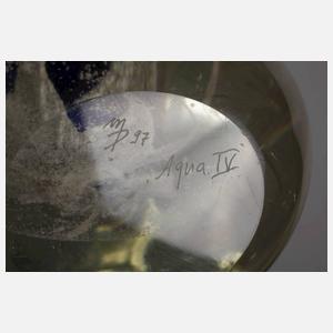 Drei Teile modernes Glas